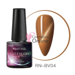 Oja semipermanenta Rban Nail 3D Cat Eye Magnetic de 6 ml - BV04